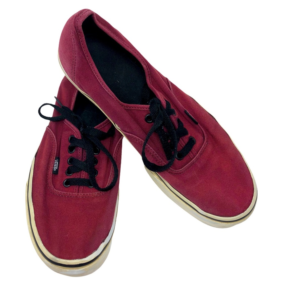 VANS Maroon & Black Low Pro 5 Hole-Size 11